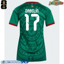 Maglie da calcio Messico Orbelin Pineda #17 Prima Maglia Femminile Mondiali 2026  Manica Corta